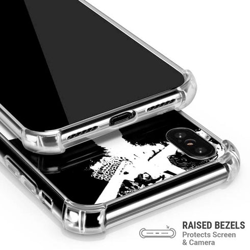 DC Comics The Joker Dark Knight Poster Art iPhone XS Max Clear Case